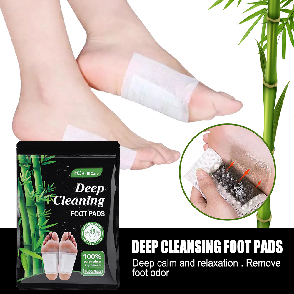 Detox Foot Patch - 10 قطع من لصقات القدم المصنوعة