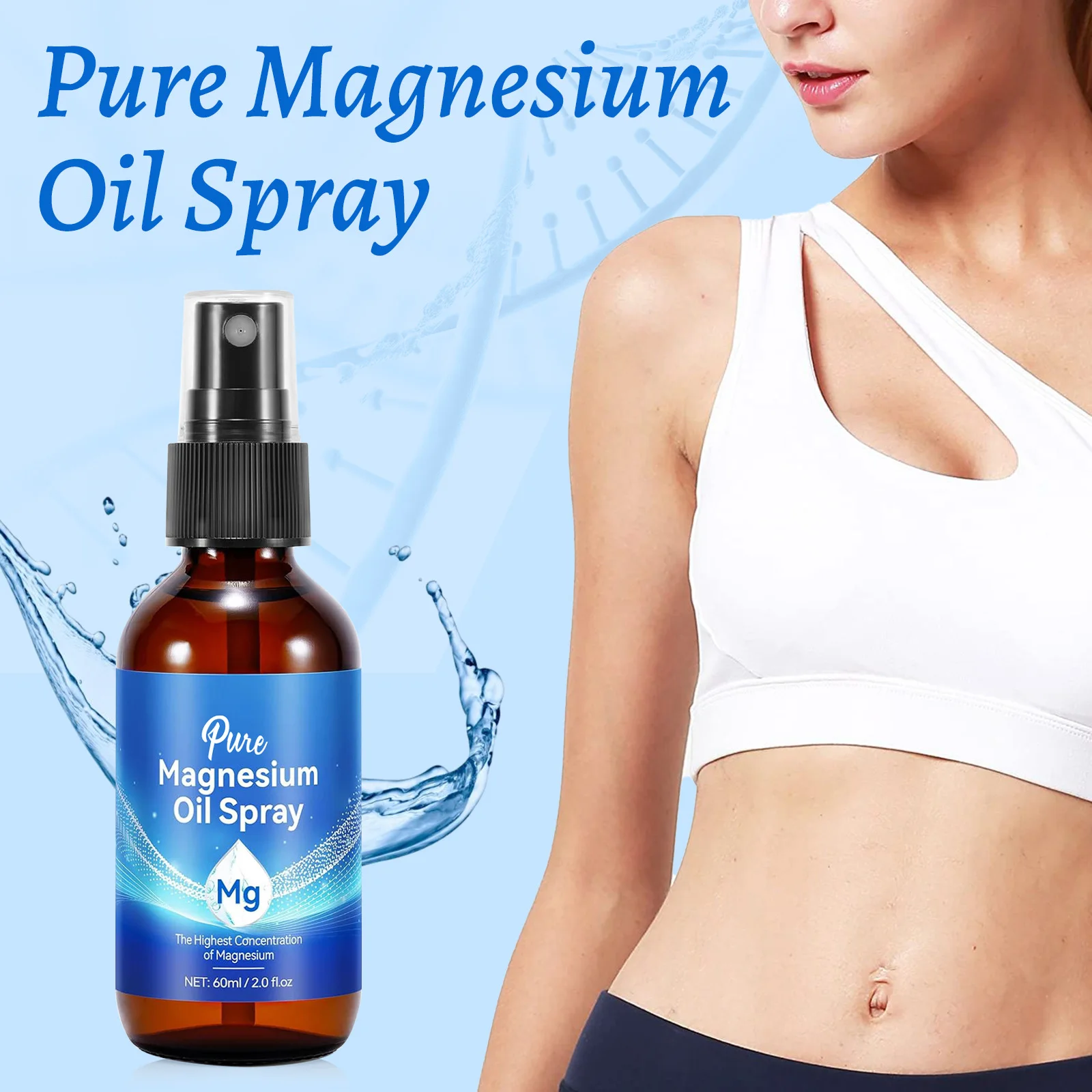 رذاذ زيت المغنيسيوم 60 مل لاست - مراجعة Bath Salts Magnesium وسعره