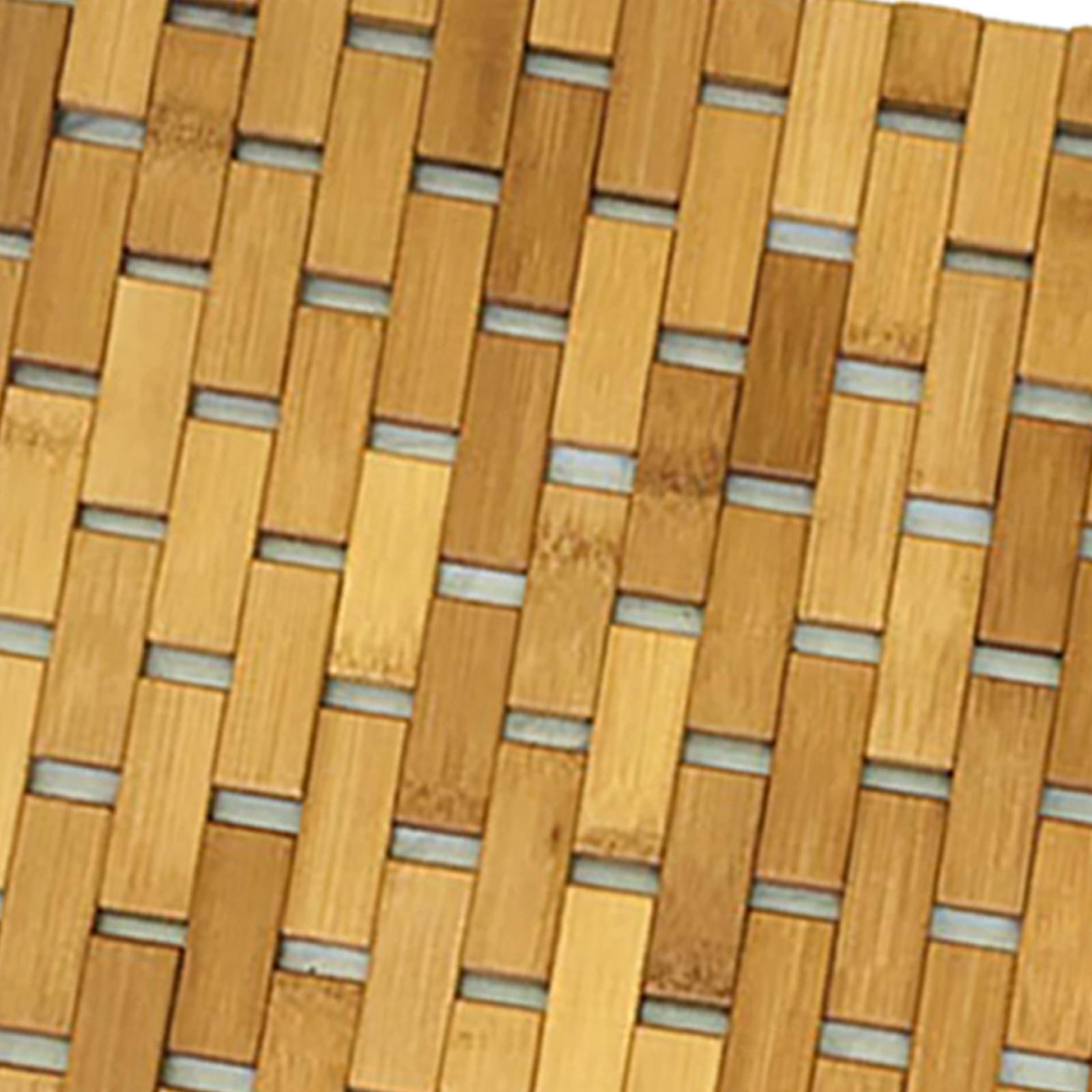 سجادة حمام خشبية من الخيزران م - مراجعة Bamboo Bath Mat وسعره