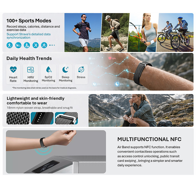 سوار فالدوس الذكي للرجال والنس - مراجعة Health Wellness Bracelet وسعره