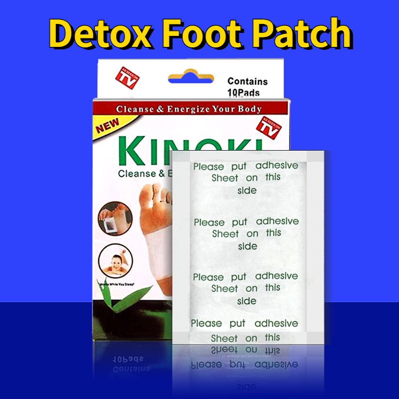 كوريا Kinoki الطبيعية العشبية  - مراجعة Detox Foot Patch وسعره