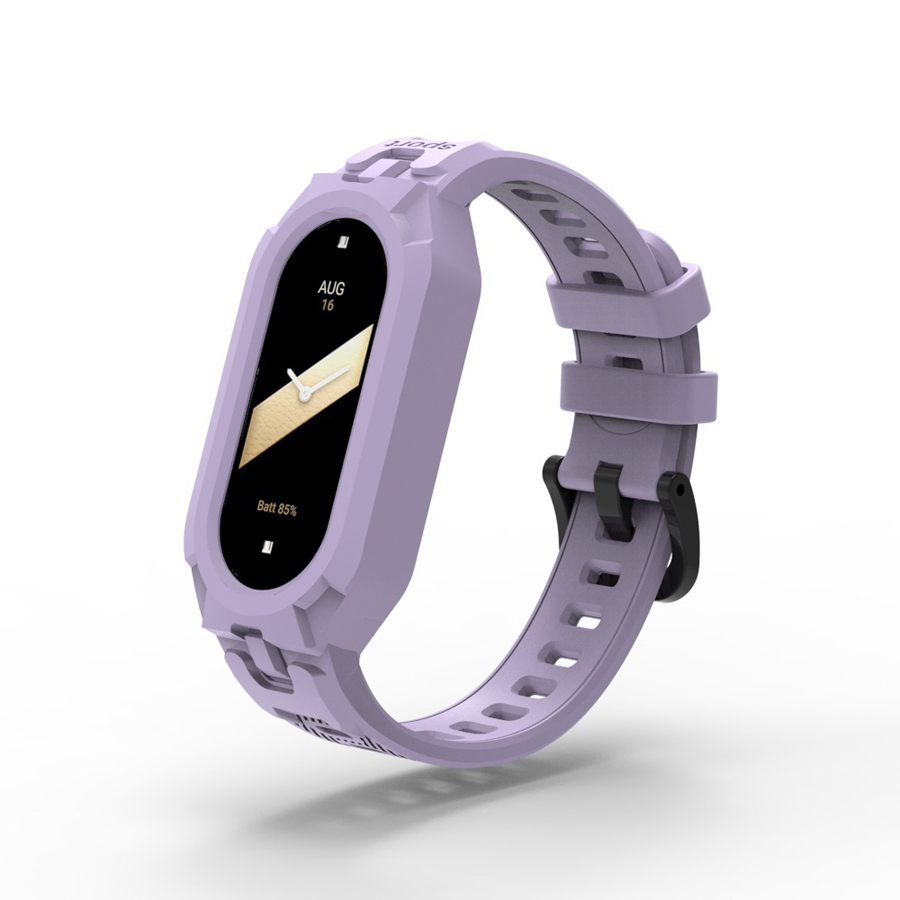 حزام سيليكون ل Xiaomi Mi Band  - مراجعة Health Wellness Bracelet وسعره