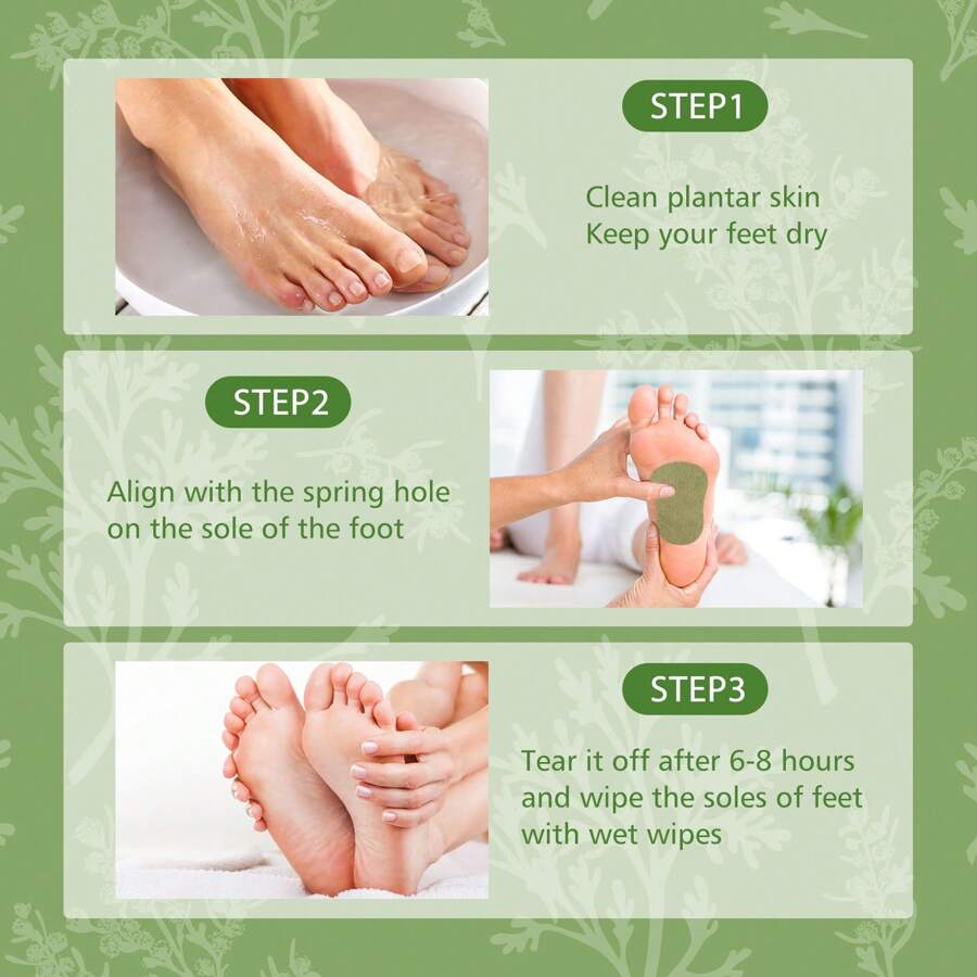12-60 قطعة من لصقات تنظيف القد - مراجعة Detox Foot Patch وسعره