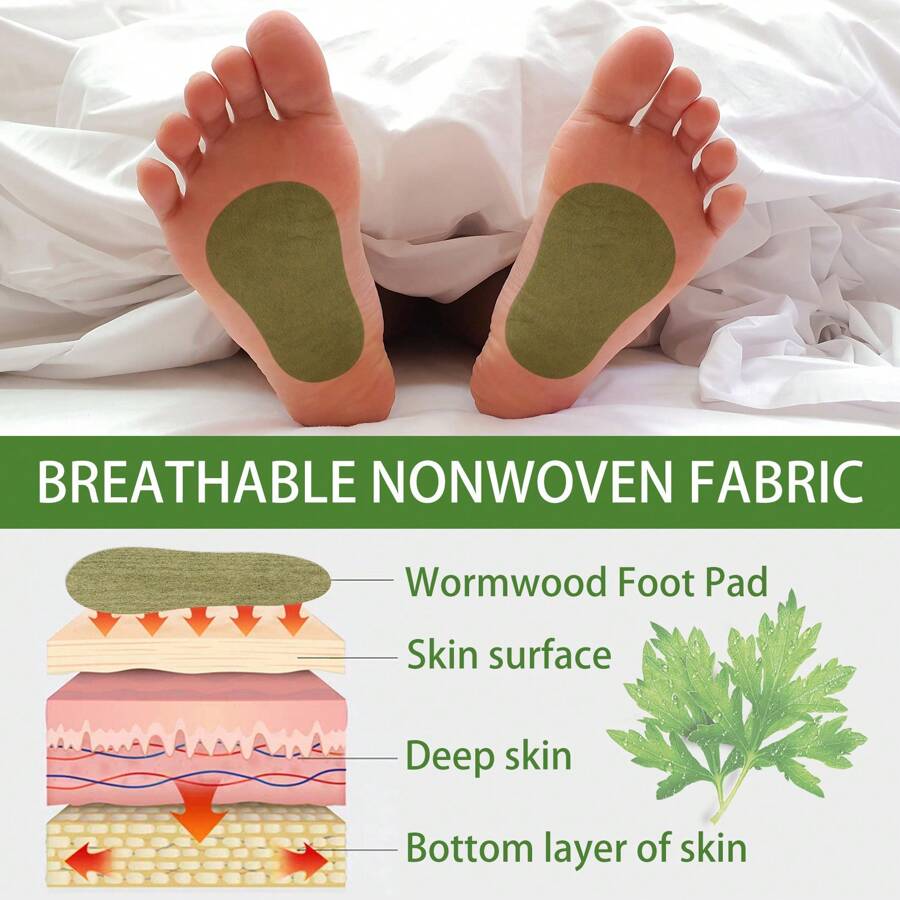 12-60 قطعة من لصقات تنظيف القد - مراجعة Detox Foot Patch وسعره